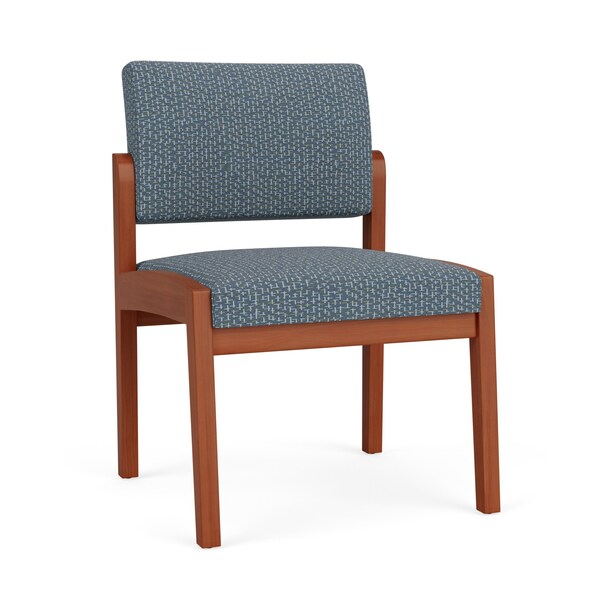 Lesro Lenox Armless Guest Chair, 22.5 in W 26 in L 31.5 in H LW1102 - main